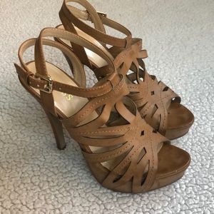 Guess platform heels
